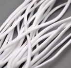 Weiße elastische Earloop-Schnur-Band-Rolle für Wegwerfgesichtsmaske