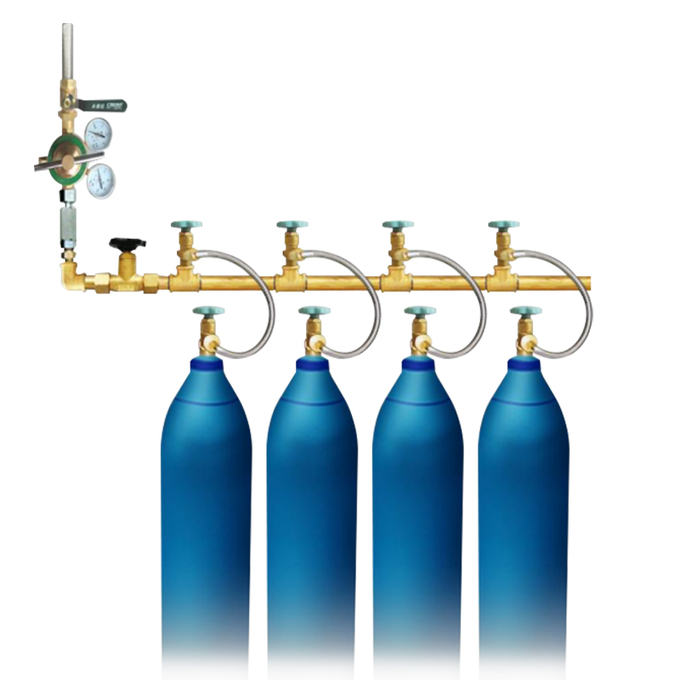 Krankenhaus-Sauerstoff-Generator PSA System des Gaskollektors medizinischer industrieller medizinischer Sauerstoff-Generator-füllendes Zylinder-System 2