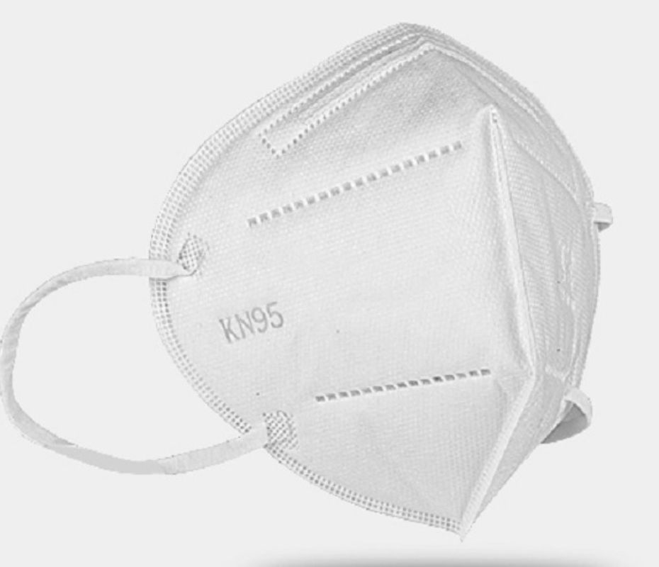 Krankenhaus-Weiß medizinische Wegwerfgesichtsmasken 5 Falte Earloop